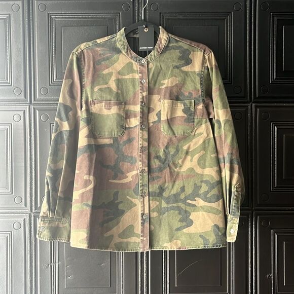 Marissa Webb Camouflage Top